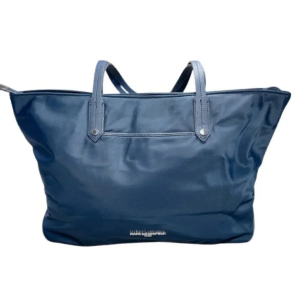 Karl Lagerfeld Handbags - Karl Lagerfeld  Navy Nylon Tote Bag